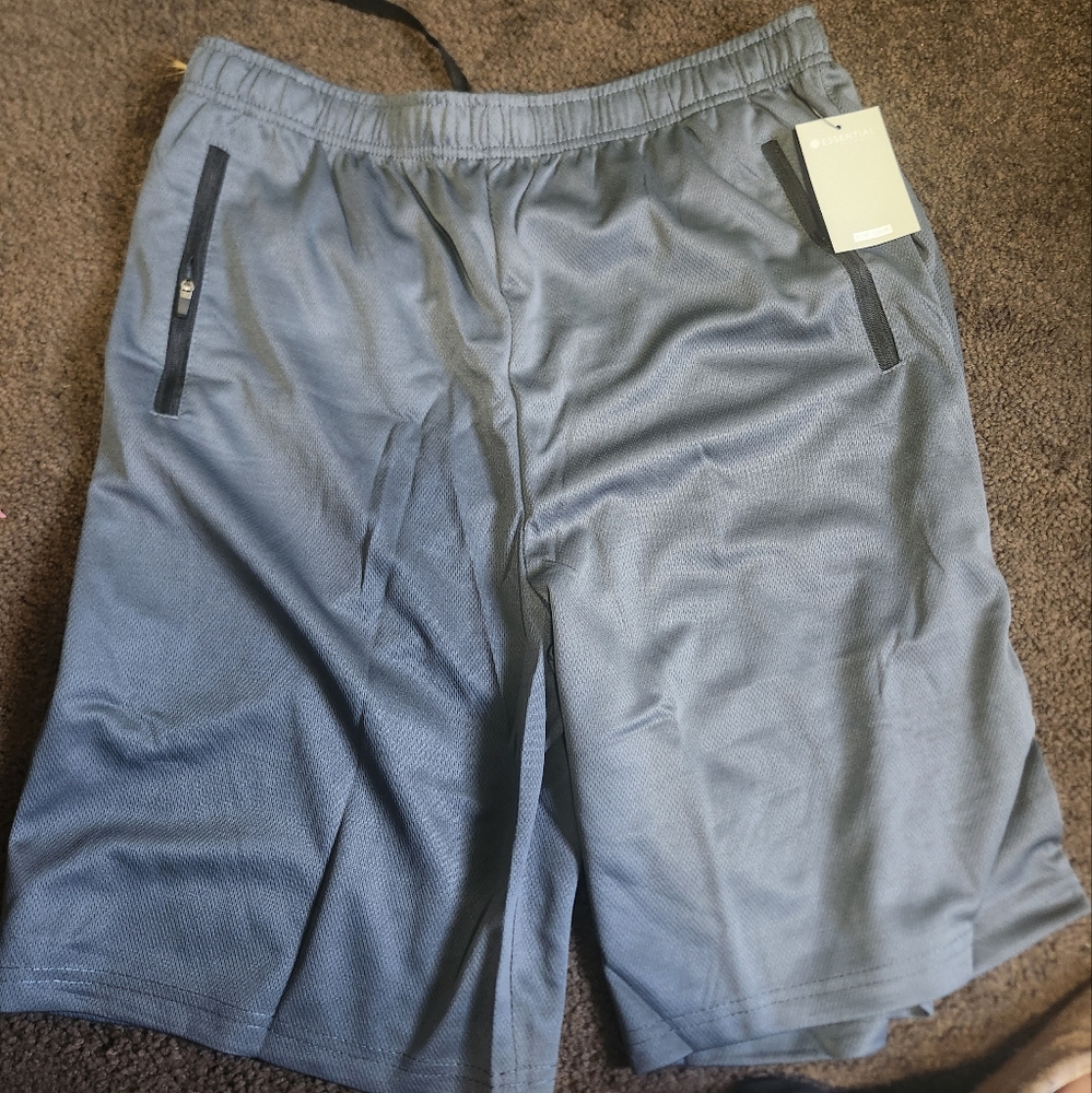 Mens light grey shorts